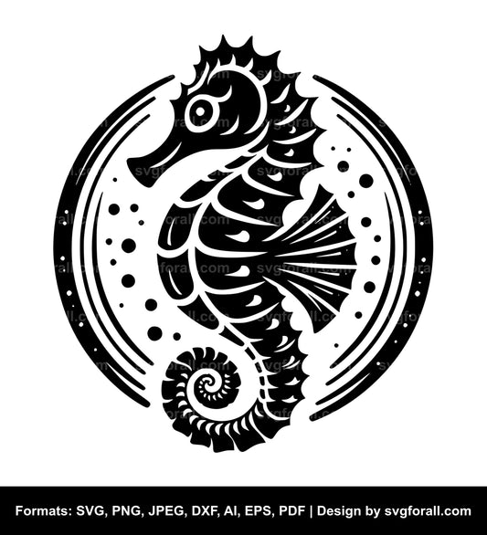 Seahorse SVG