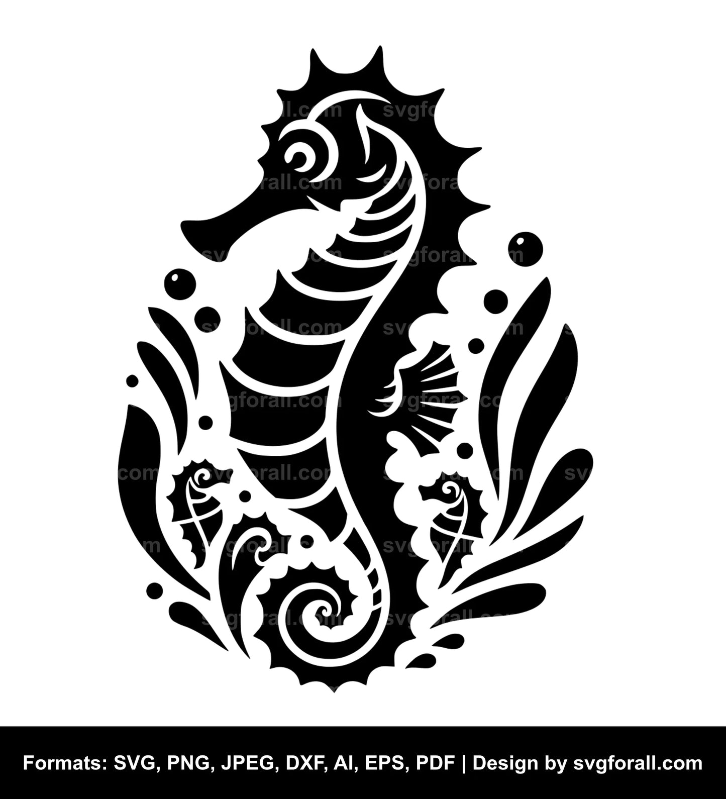 Seahorse SVG [for Cricut]