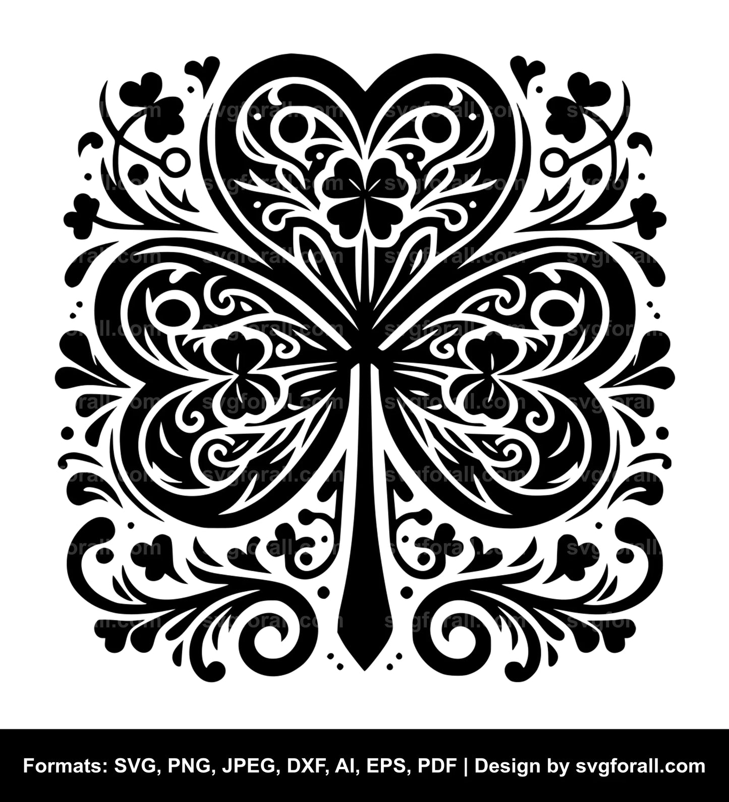 Shamrock Cricut SVG