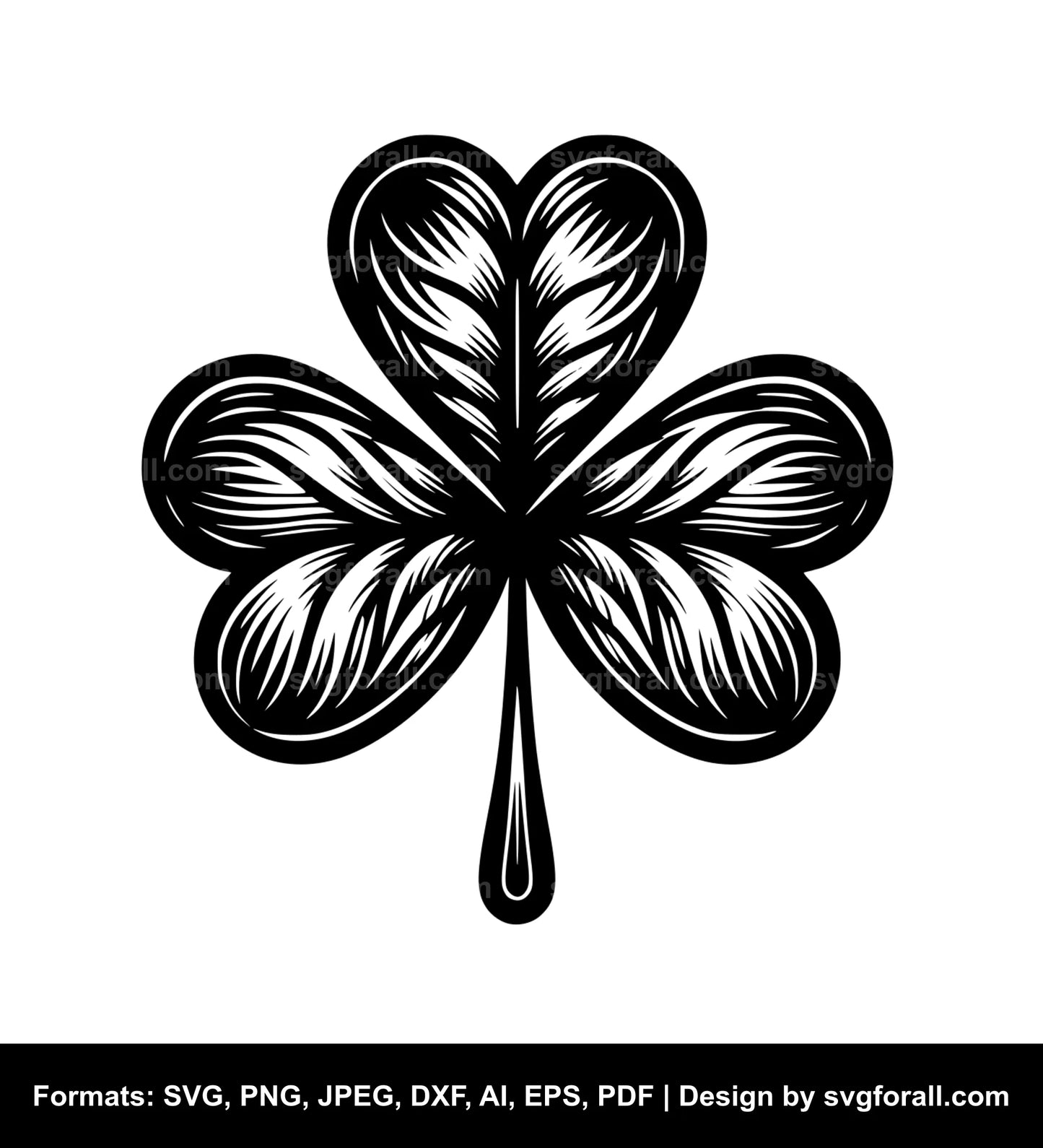 Shamrock SVG Design