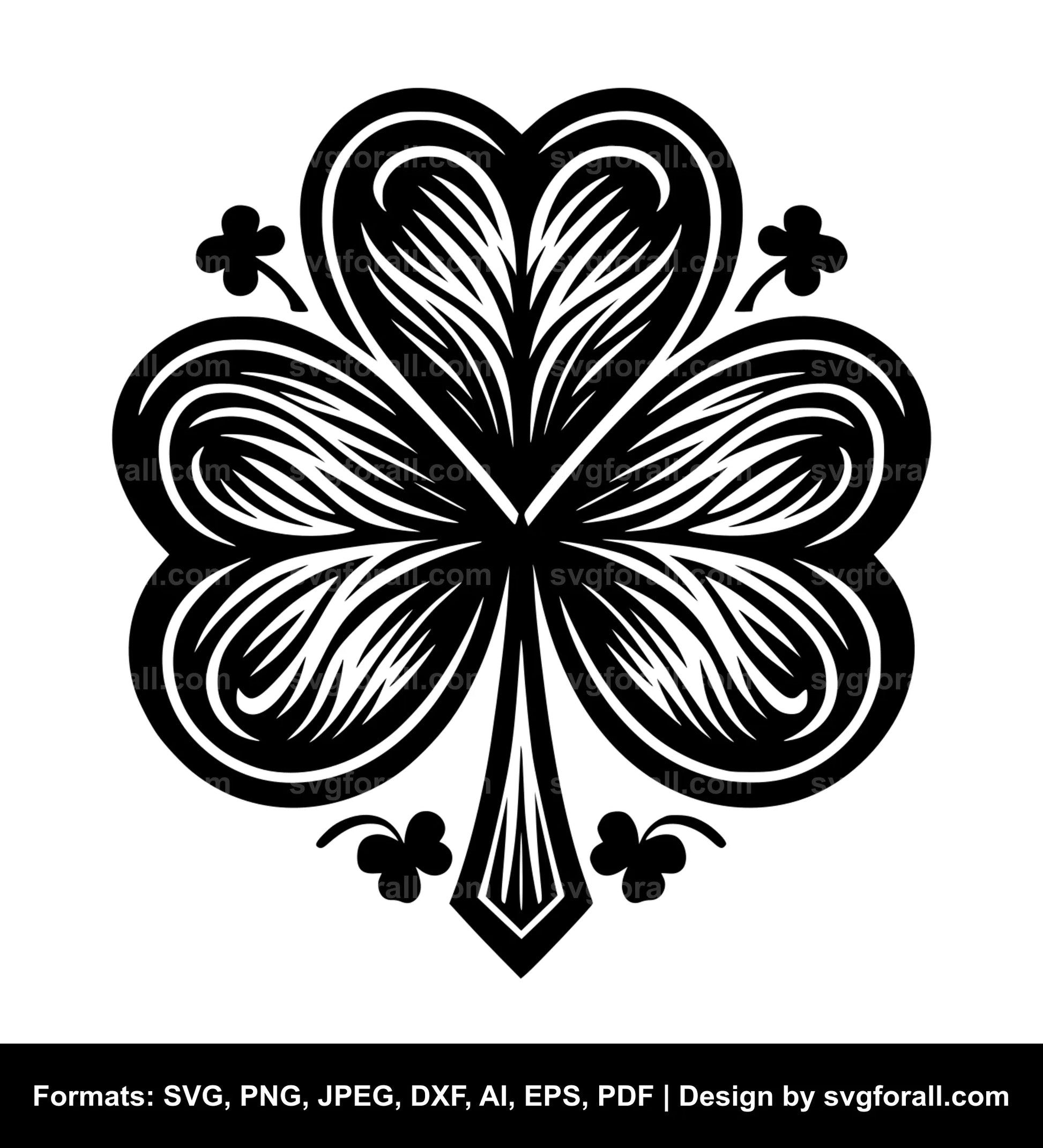 Shamrock SVG PNG