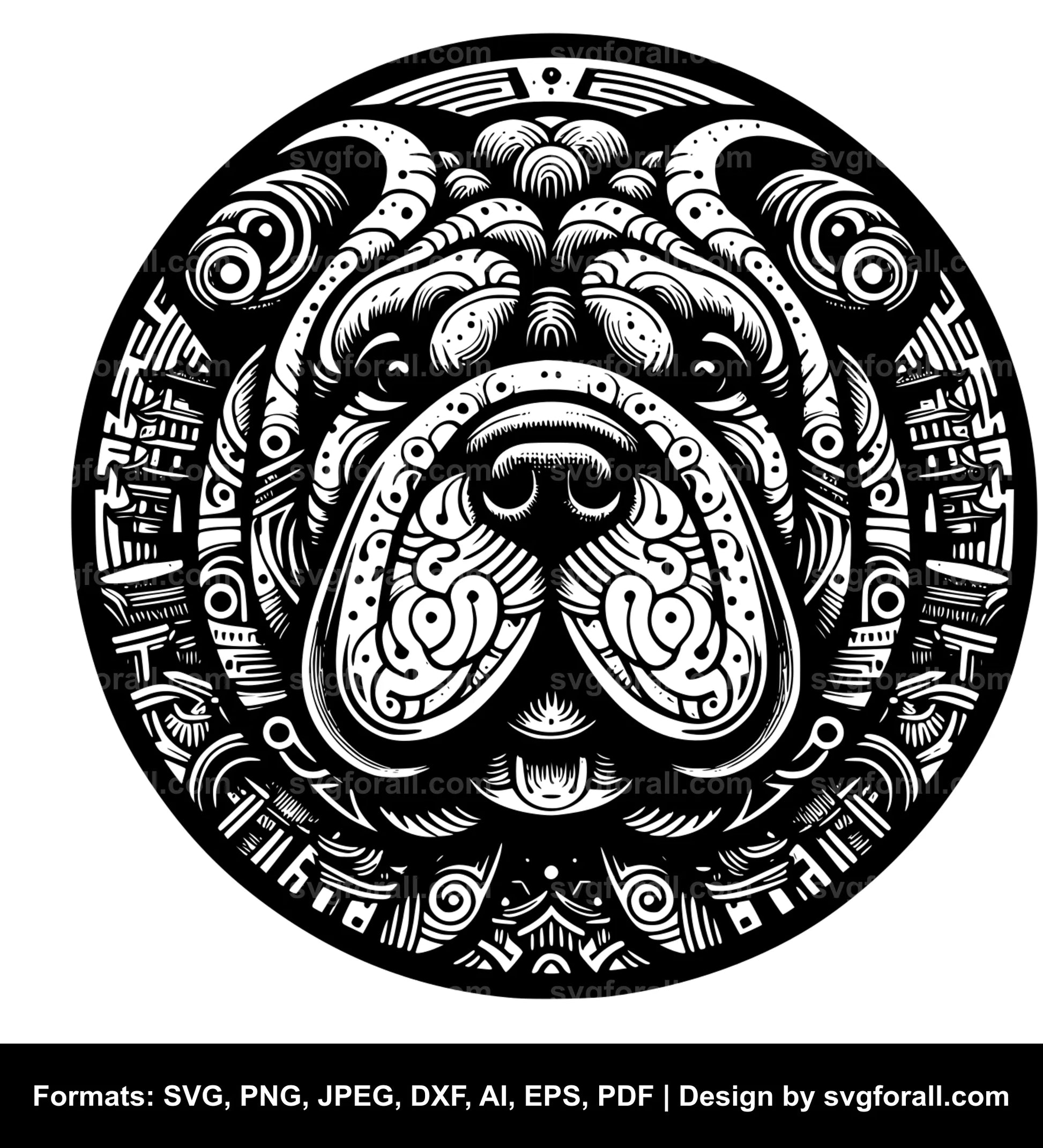 Shar Pei Dog SVG PNG