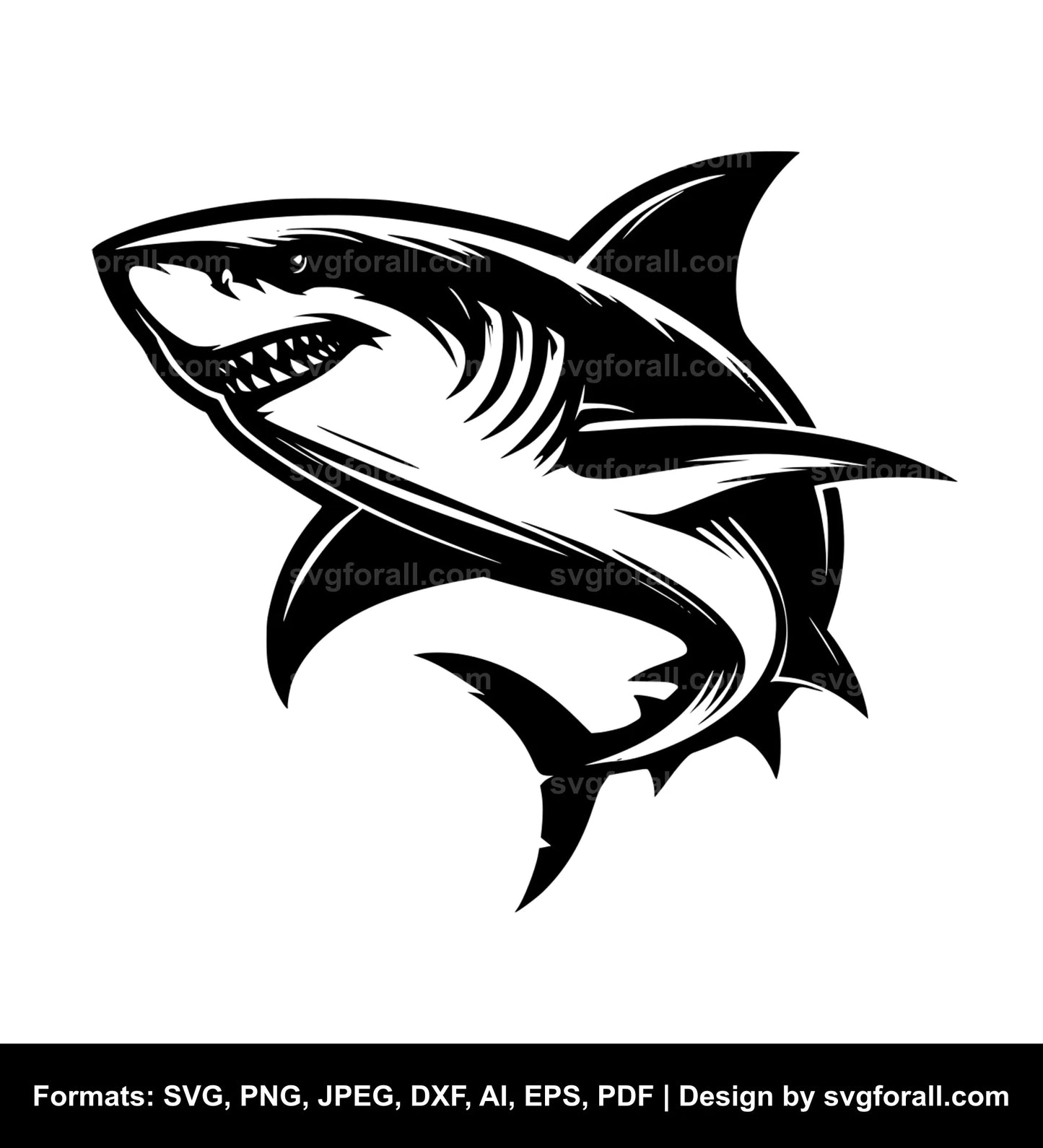 Shark Cricut SVG