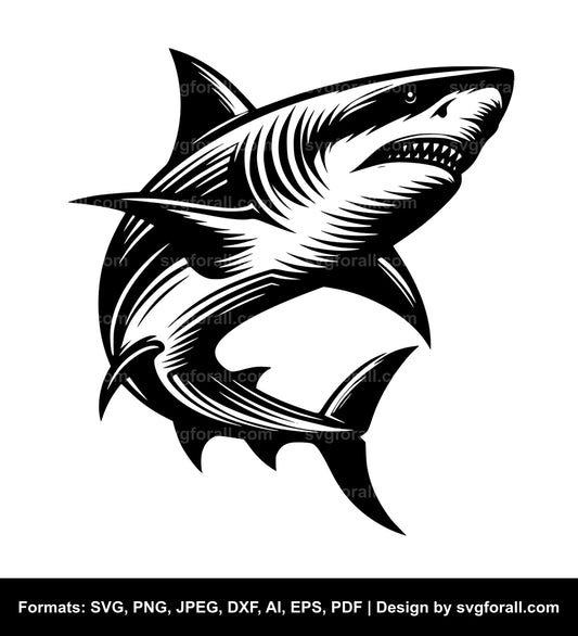 Shark Vector SVG