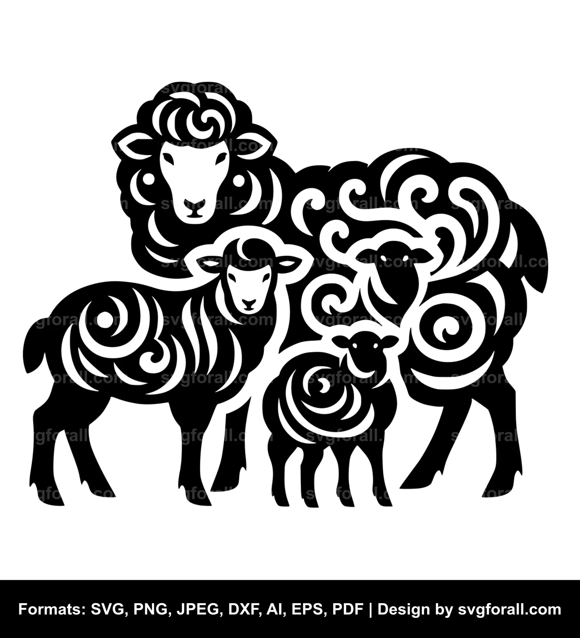 Sheep SVG File