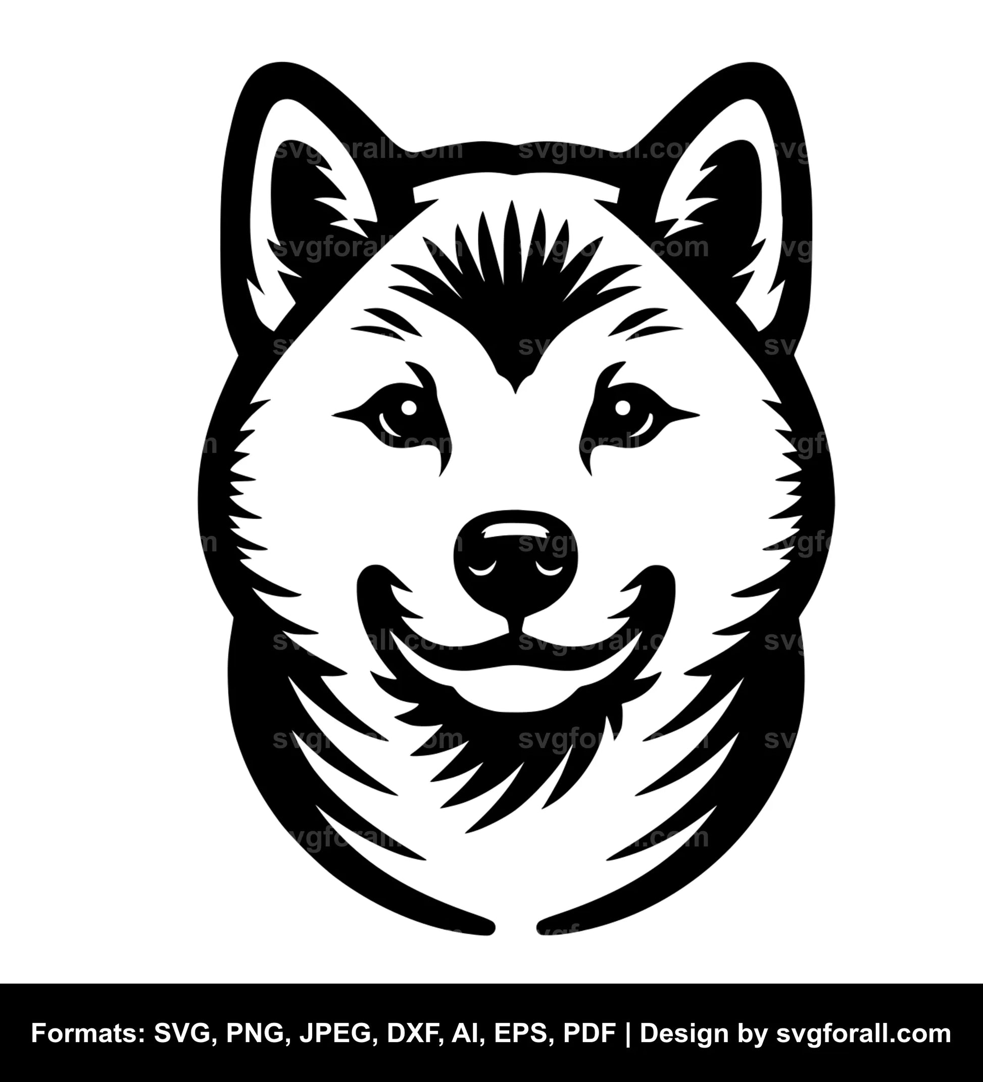 Shiba Inu Dog SVG File