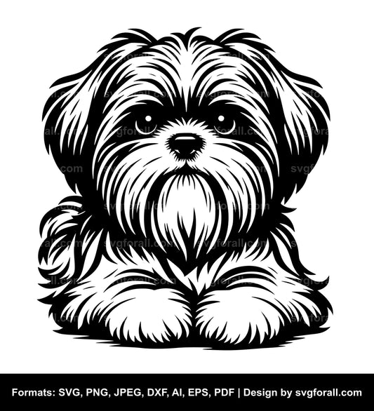 Shih Tzu Dog SVG