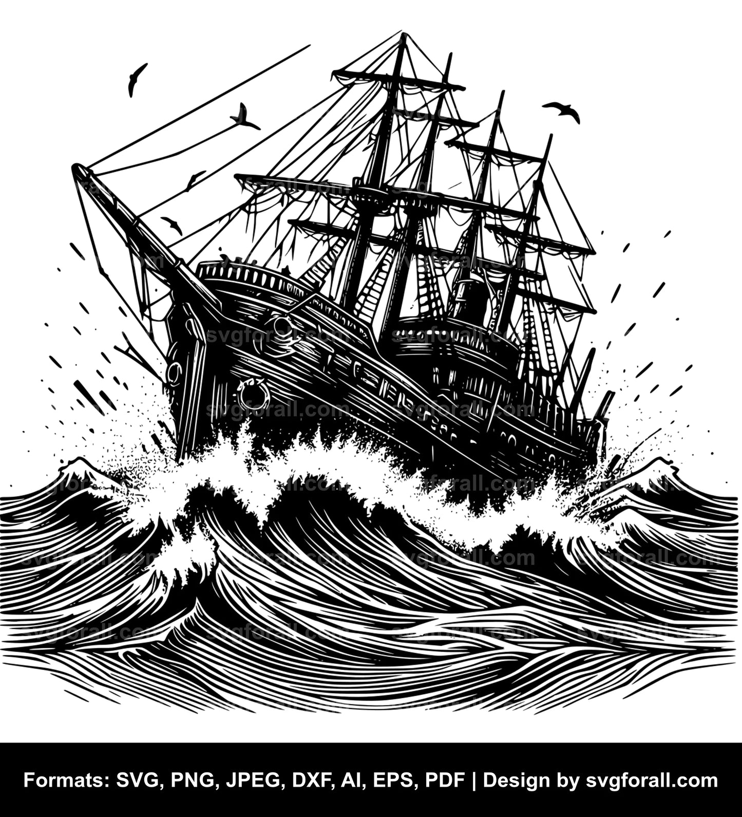 Shipwreck SVG