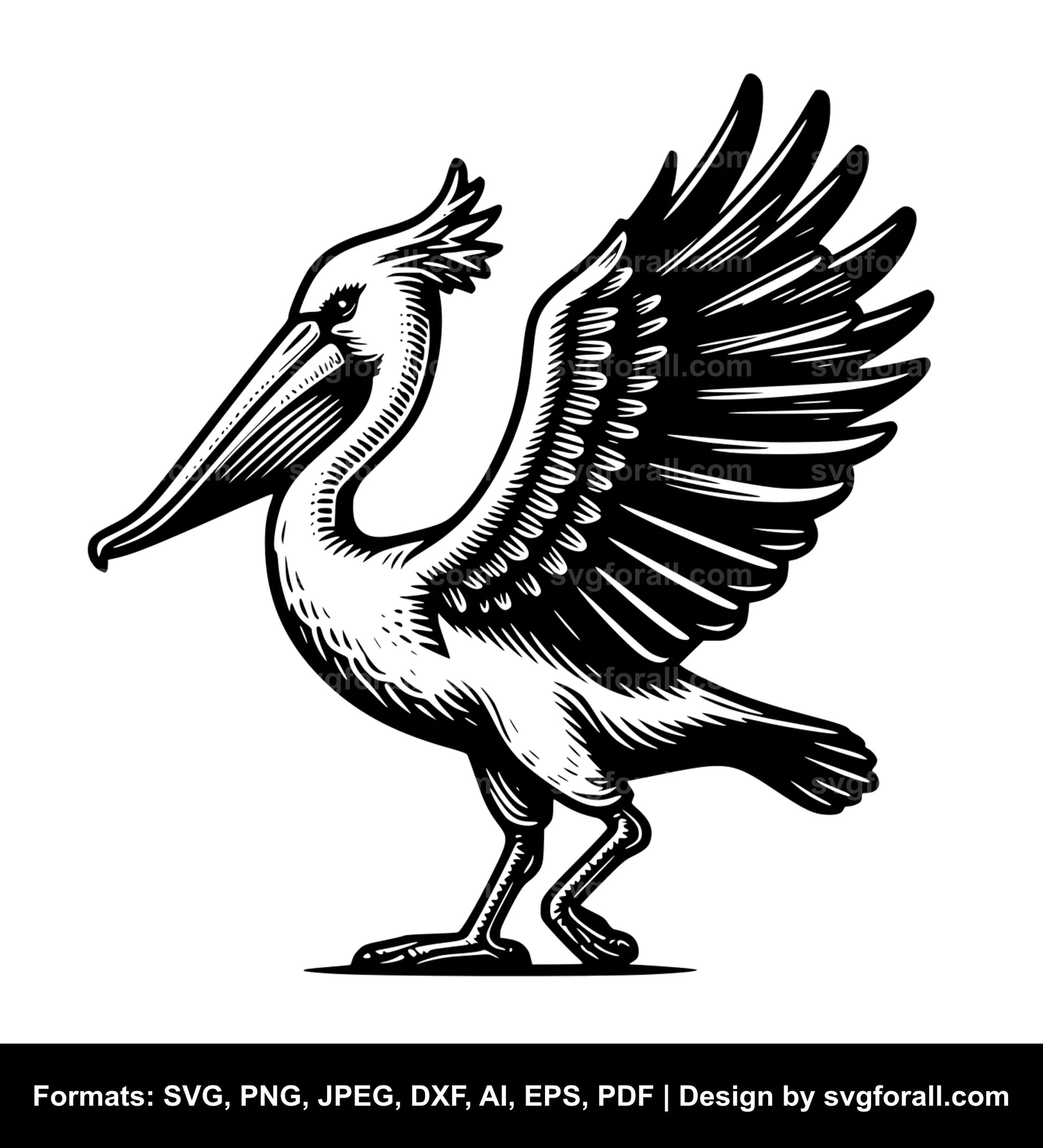 Shoebill SVG