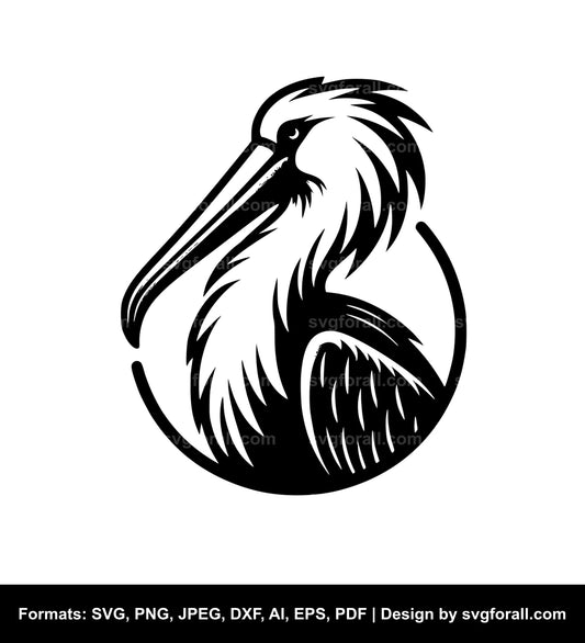 Shoebill SVG Vector