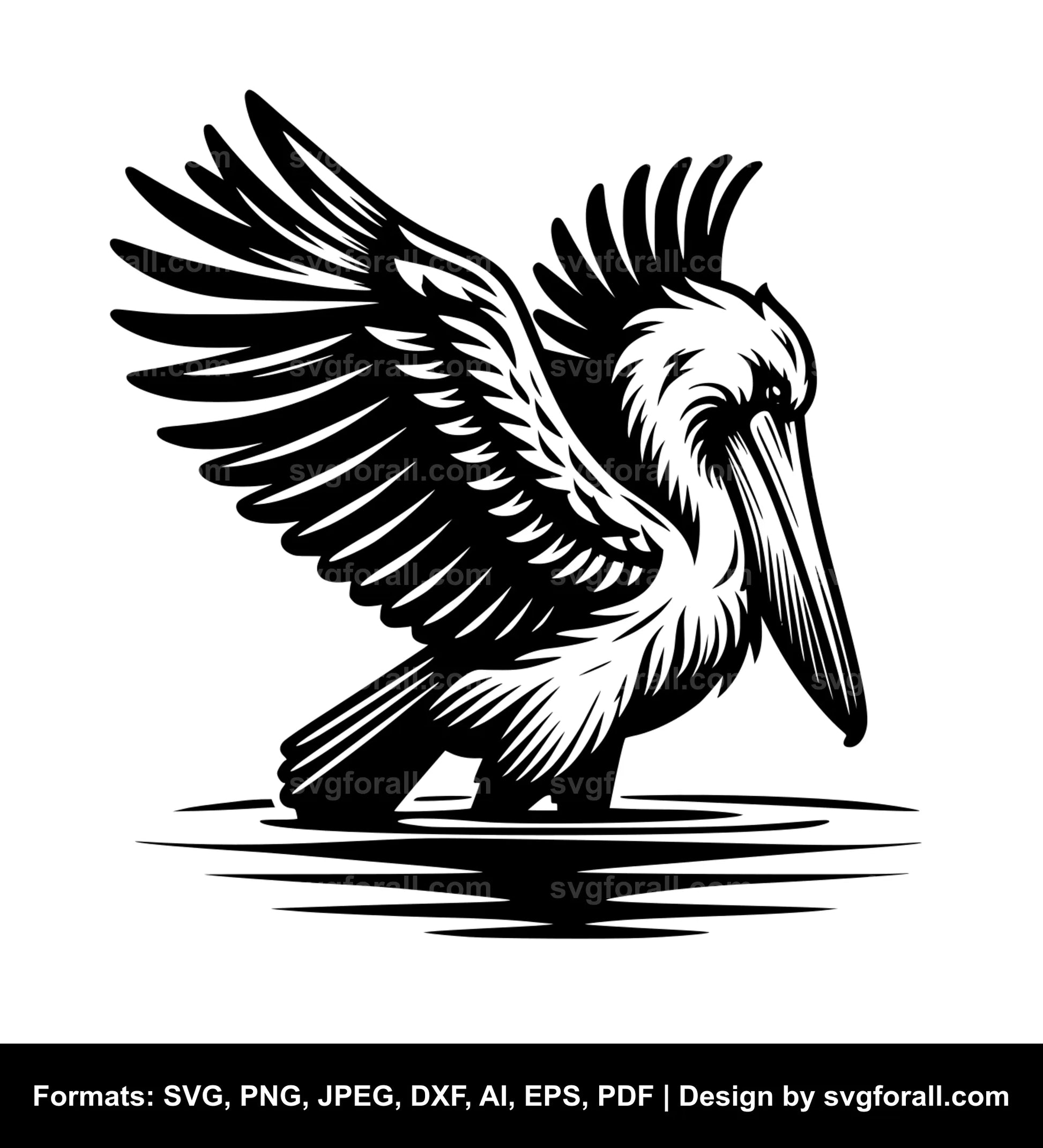 Shoebill Vector SVG