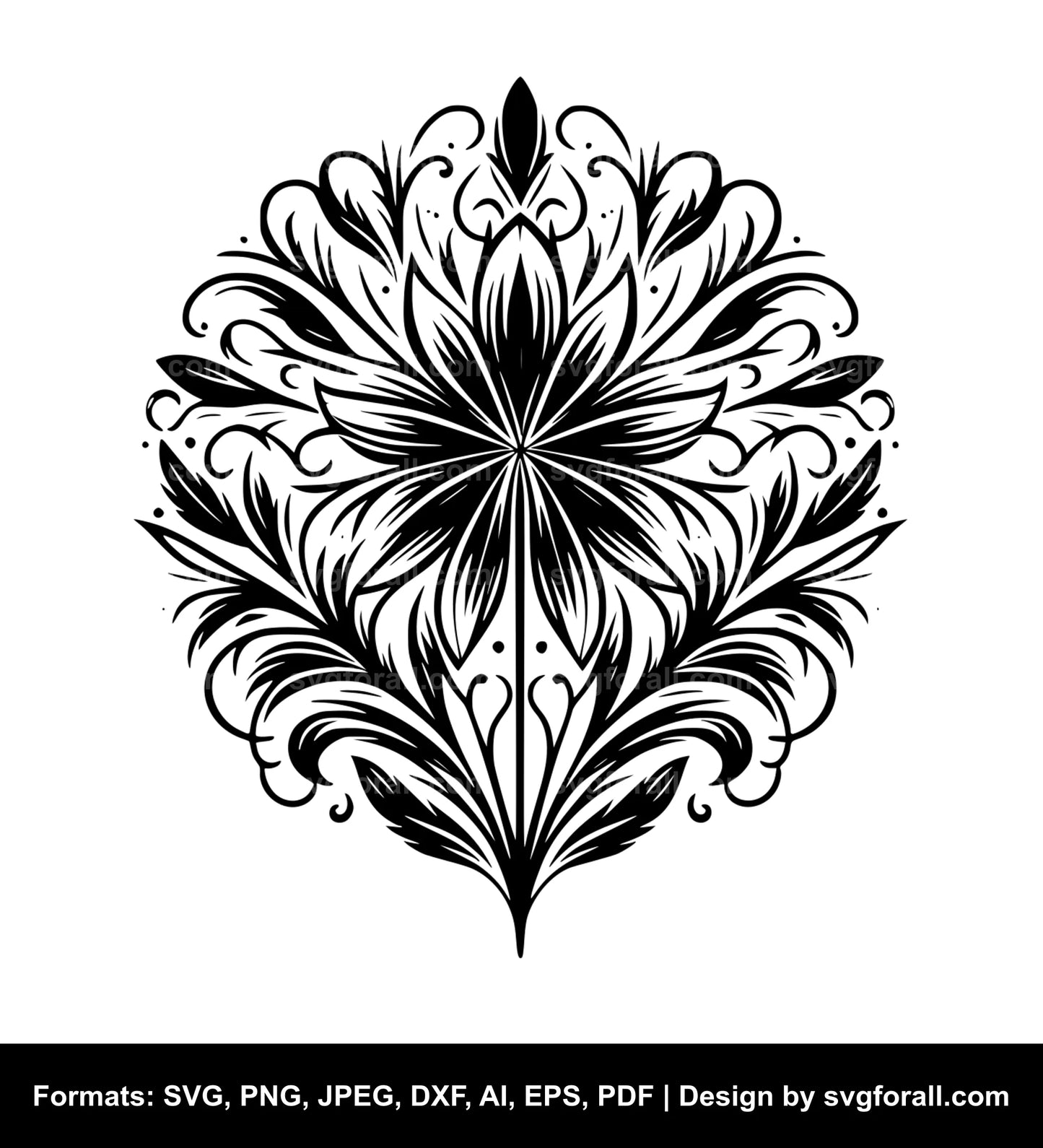 Simple Flower SVG PNG