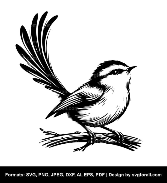 Sitting Bird SVG PNG