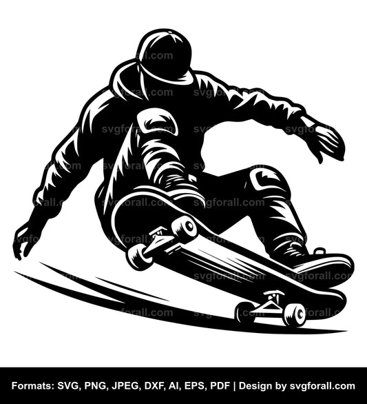 Skater SVG Design