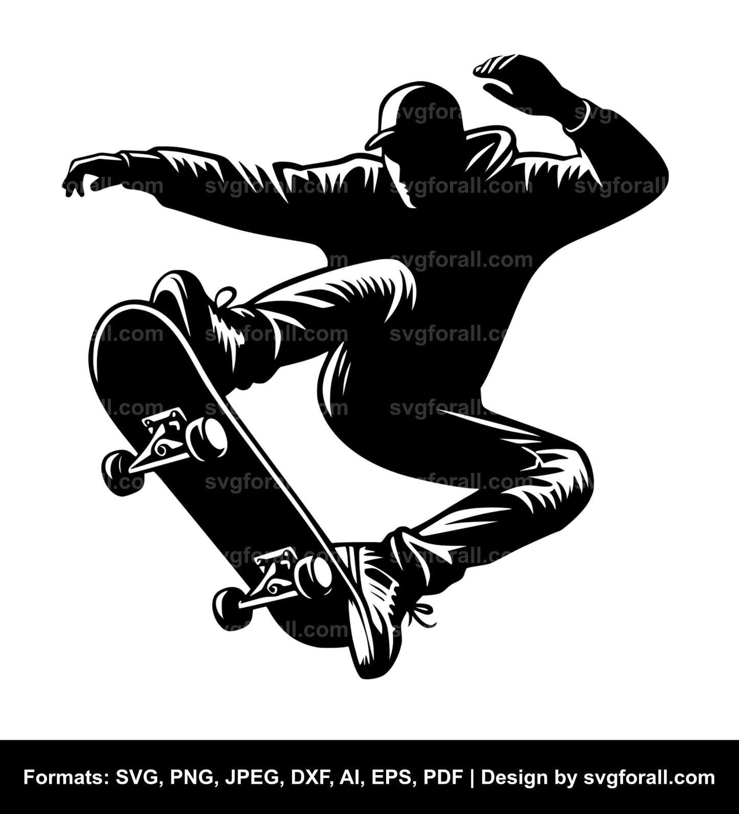 Skater SVG PNG