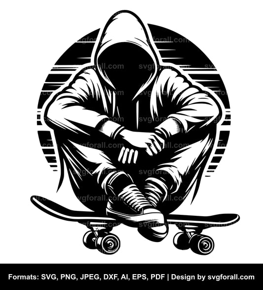 Skater Vector SVG