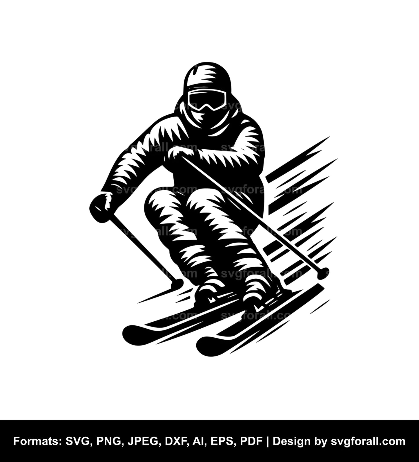 Ski SVG File