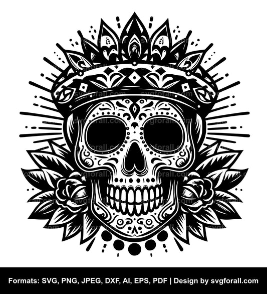 Skull SVG Design