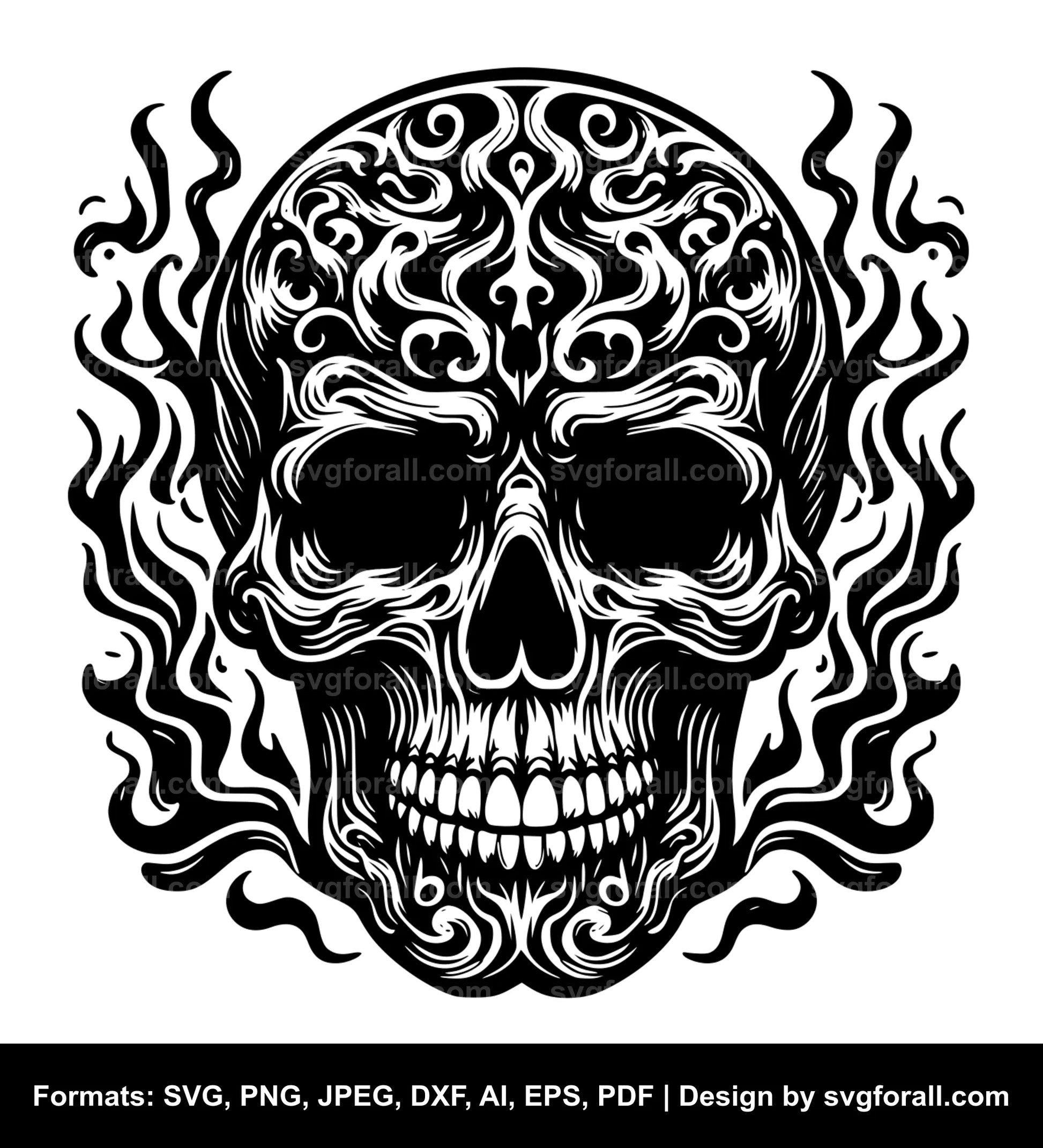 Skull SVG File