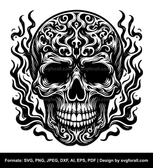 Skull SVG File