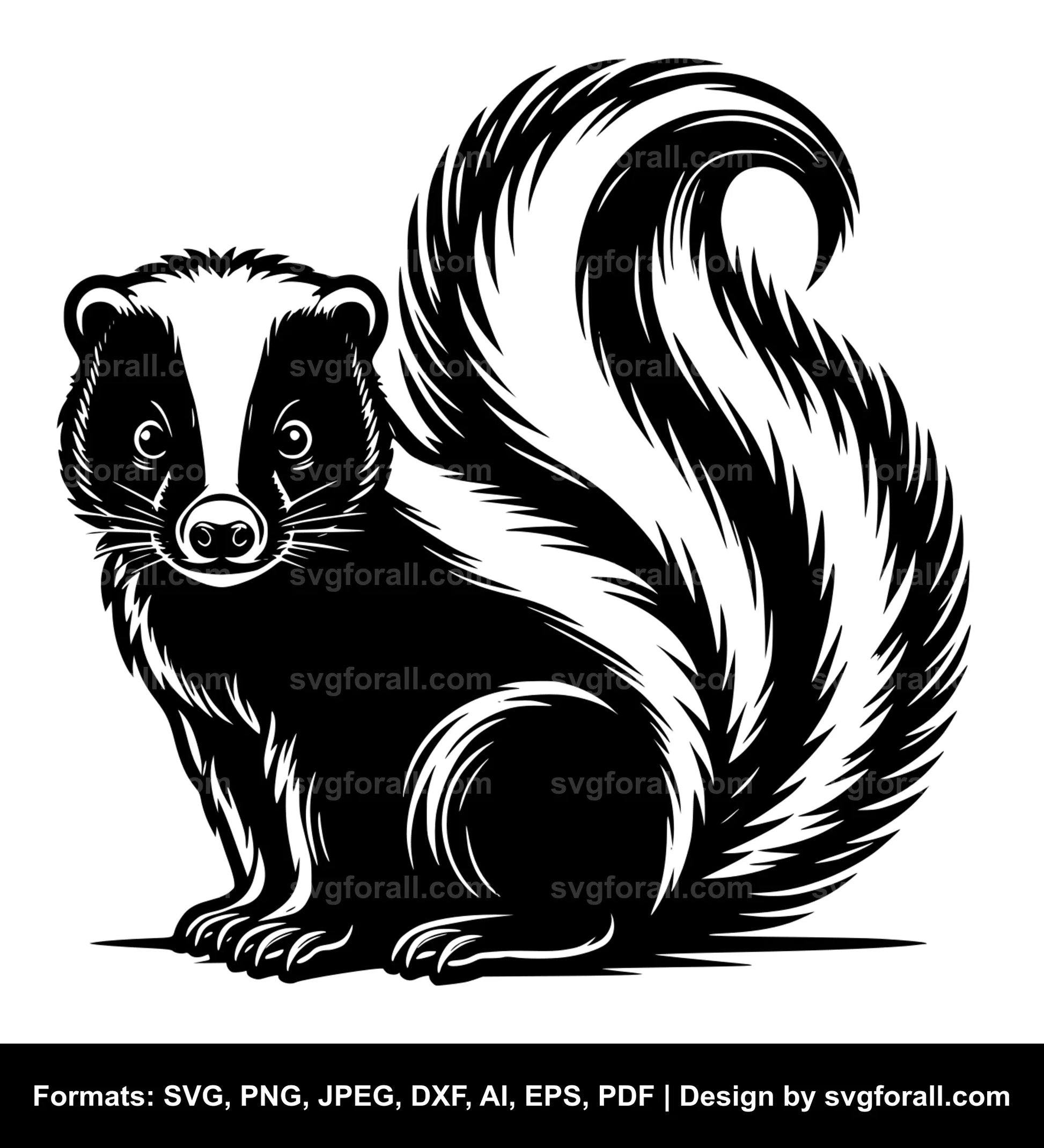 Skunk Cricut SVG