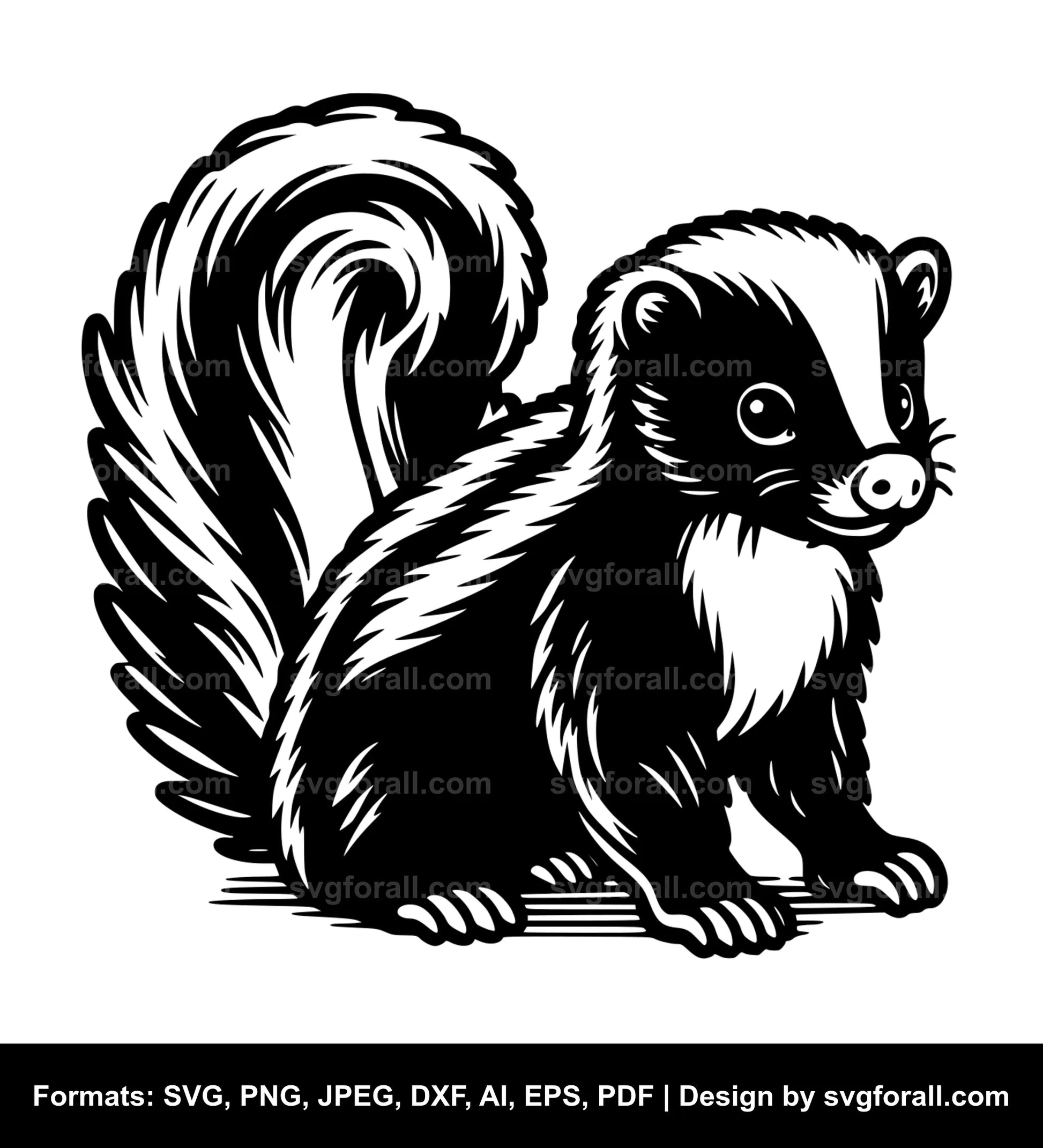 Skunk SVG Design