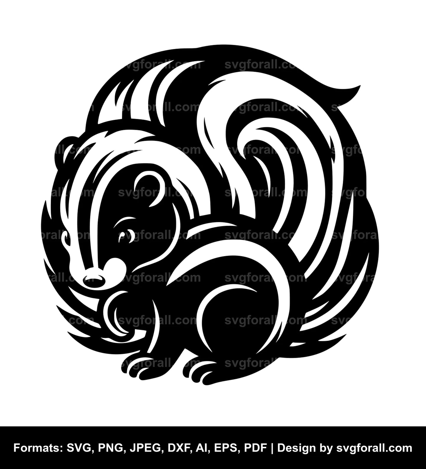 Skunk SVG PNG