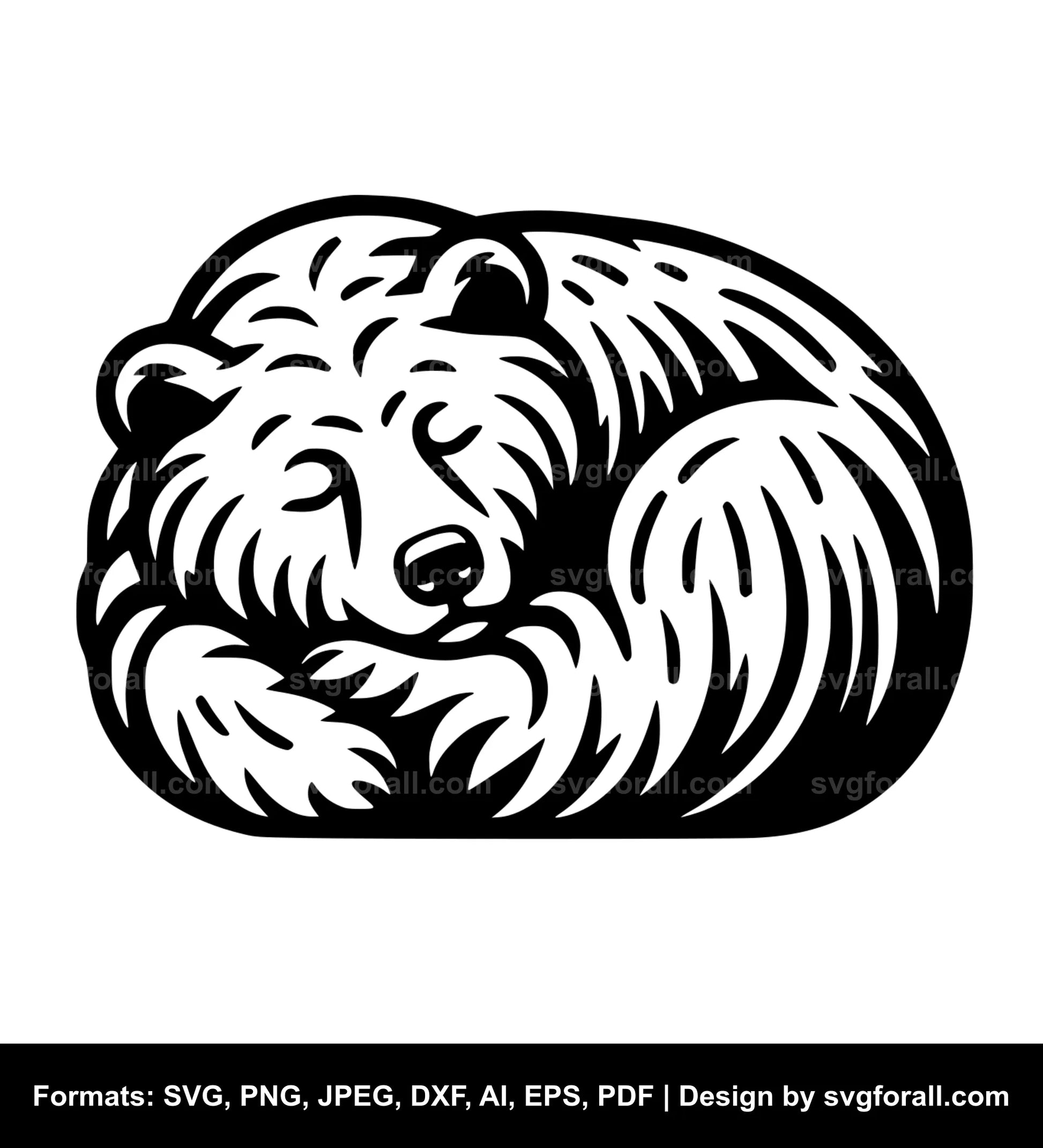 Sleeping Bear SVG