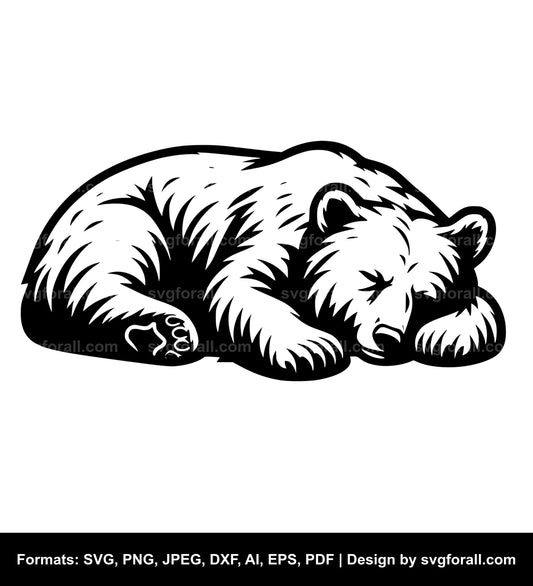 Sleeping Bear SVG File