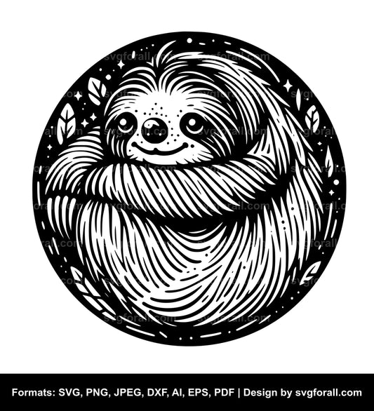 Sloth SVG File