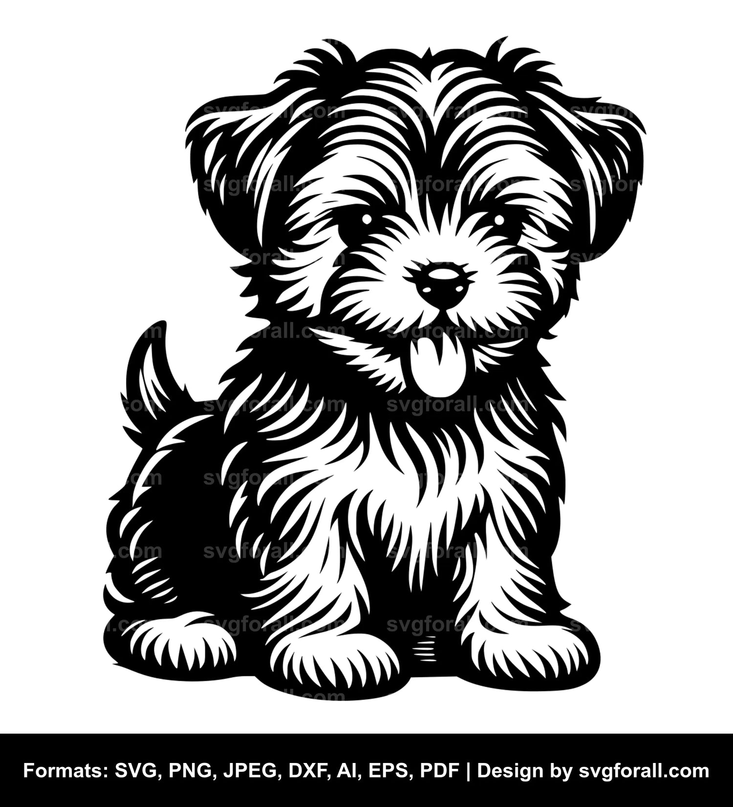 Small Dog Cricut SVG