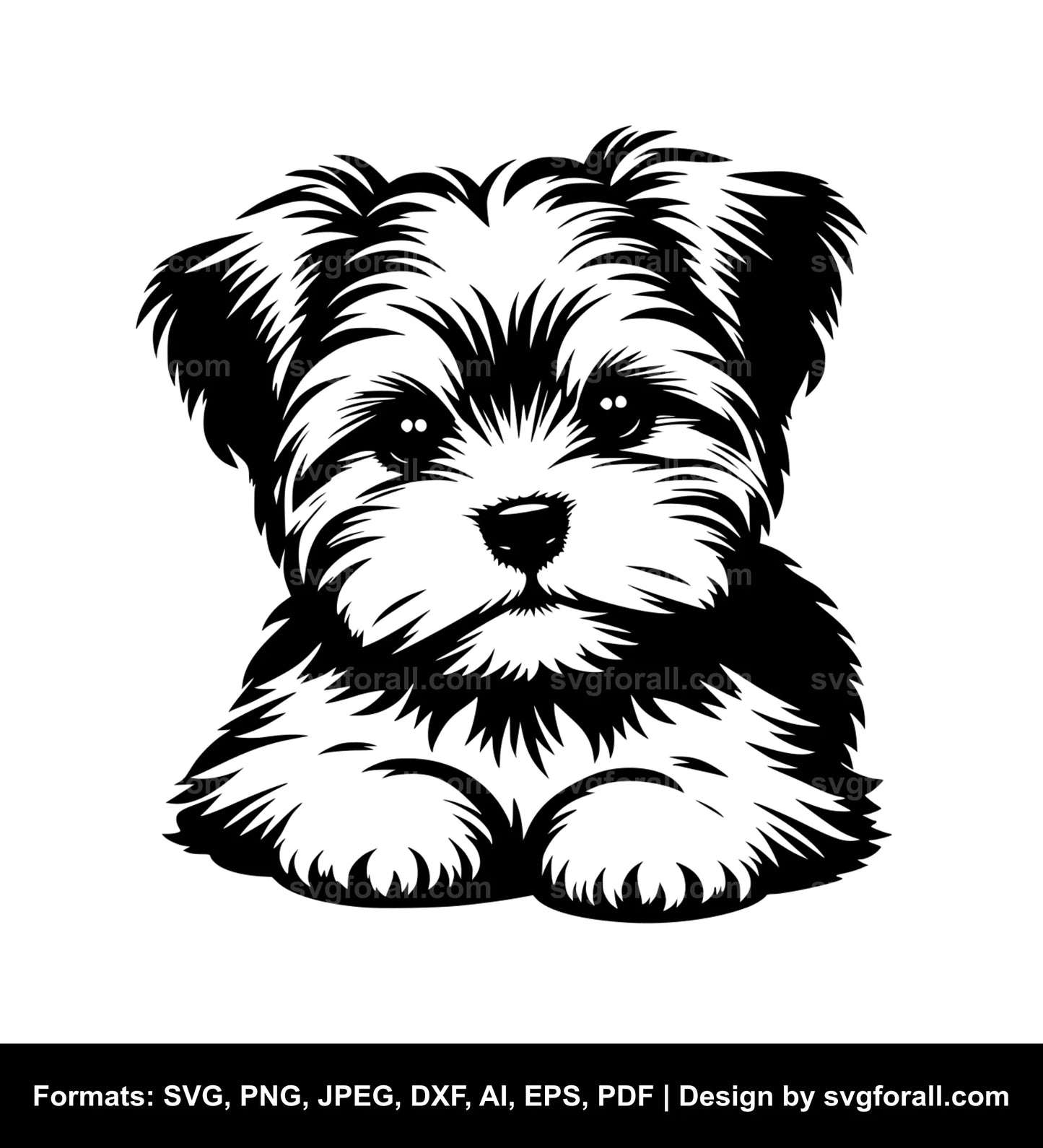 Small Dog SVG File