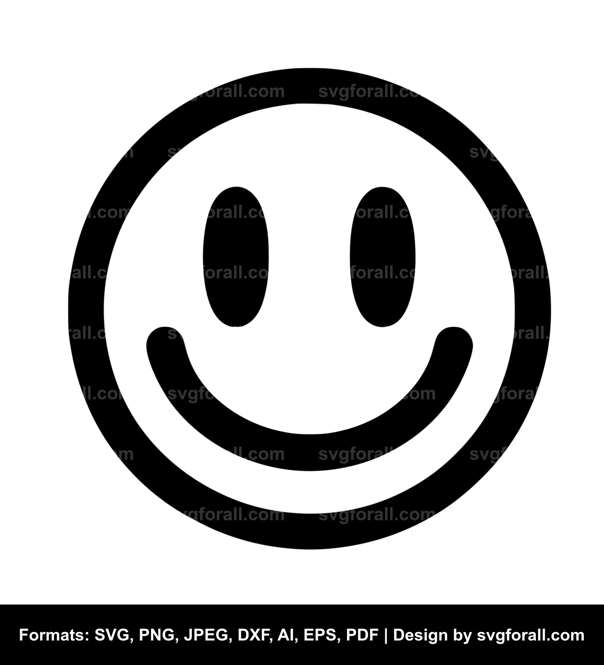 Smiling Face SVG PNG