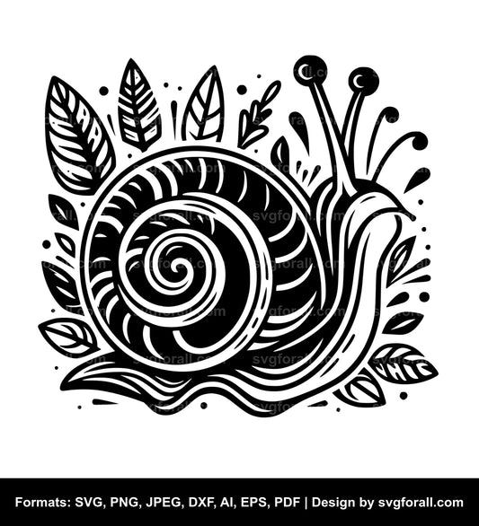 Snail SVG PNG