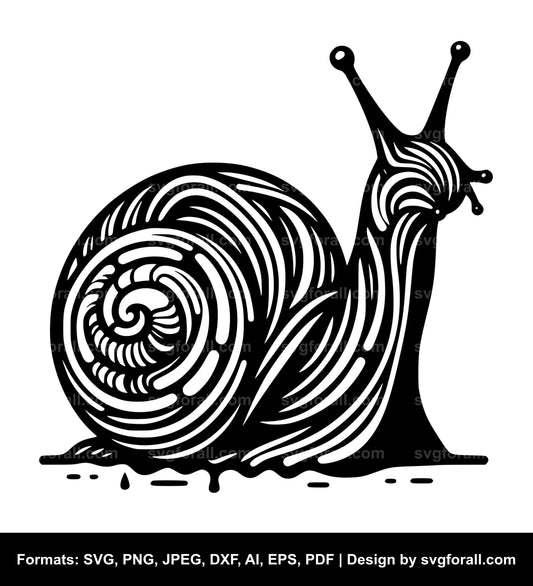 Snail Vector SVG