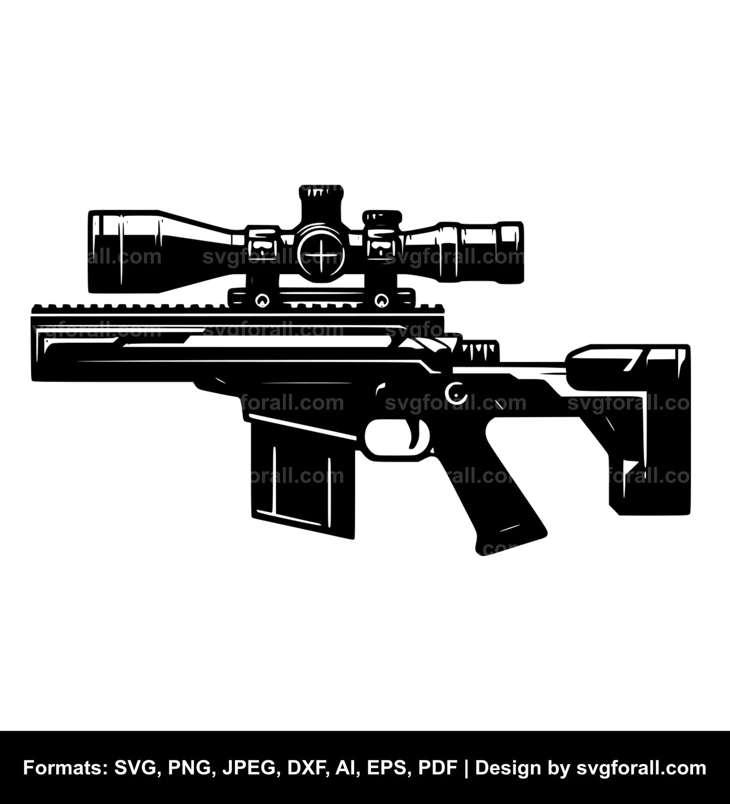 Sniper Vector SVG