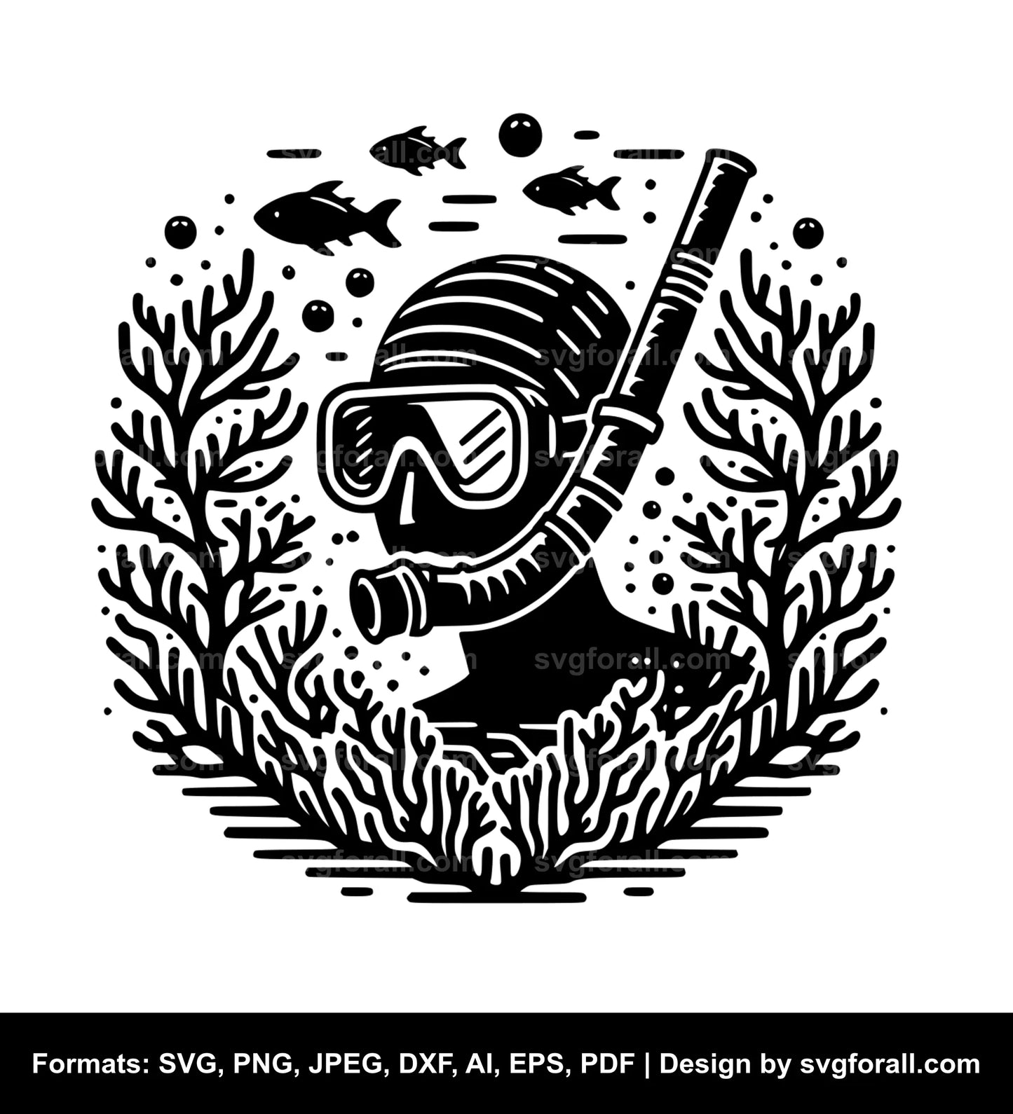 Snorkel Clipart SVG