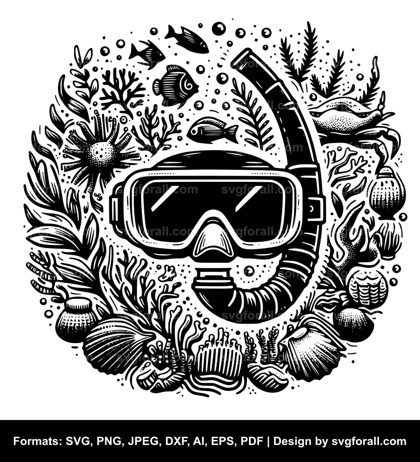 Snorkel SVG Download