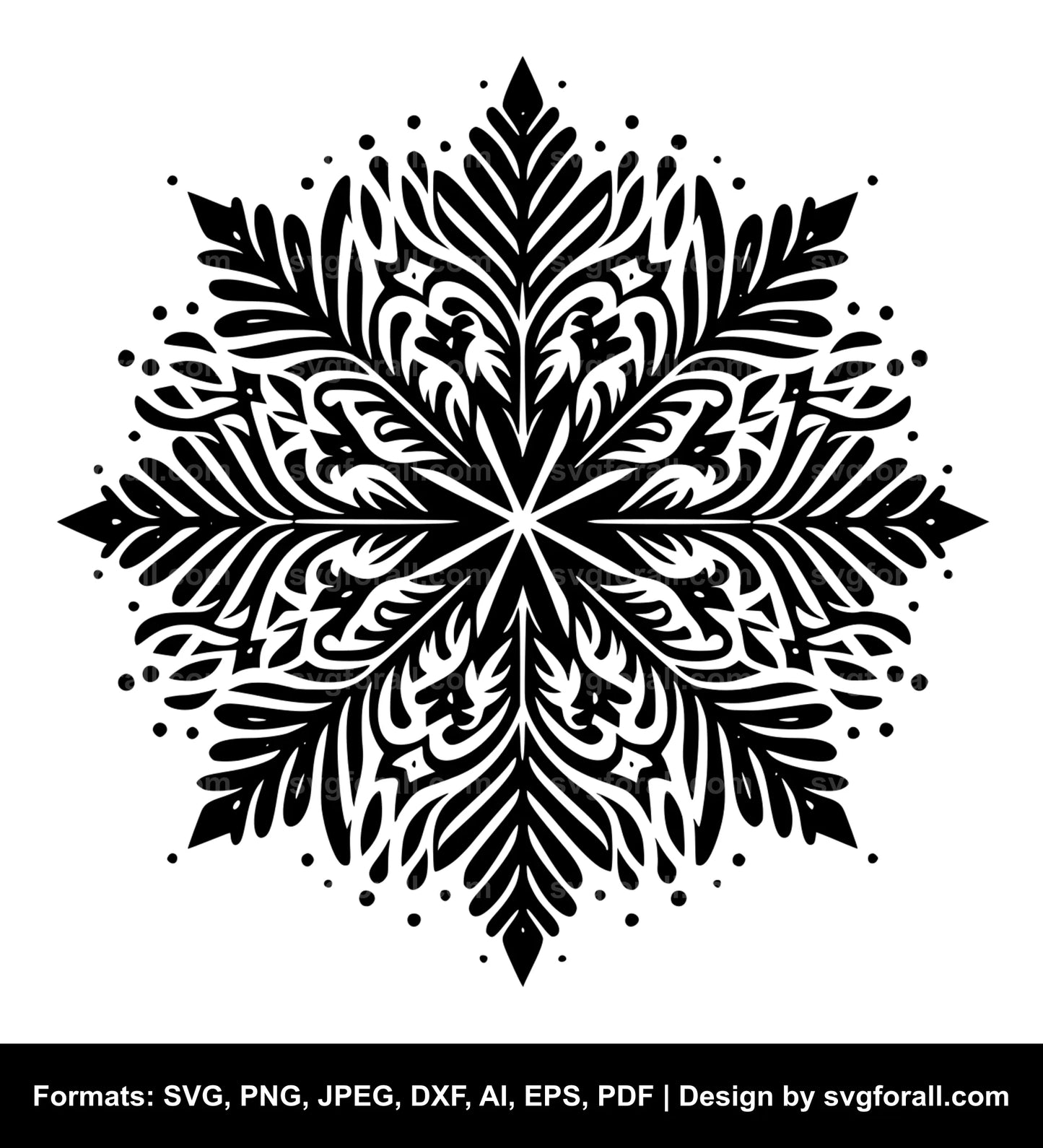 Snowflake Cricut SVG