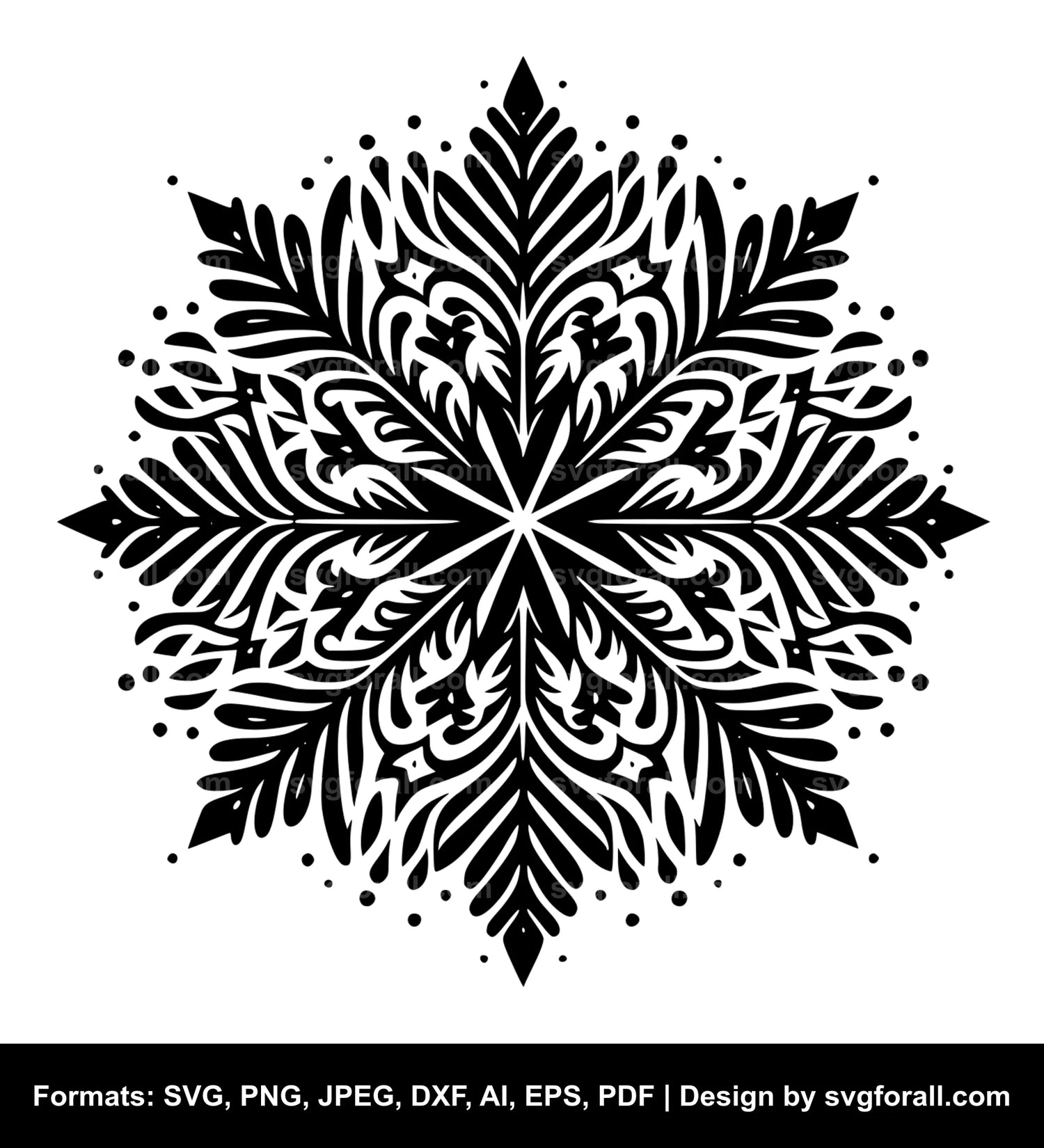 Snowflake Cricut SVG