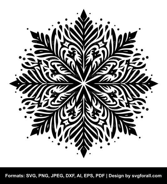 Snowflake Cricut SVG