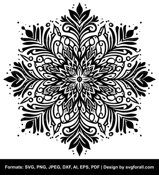 Snowflake SVG PNG