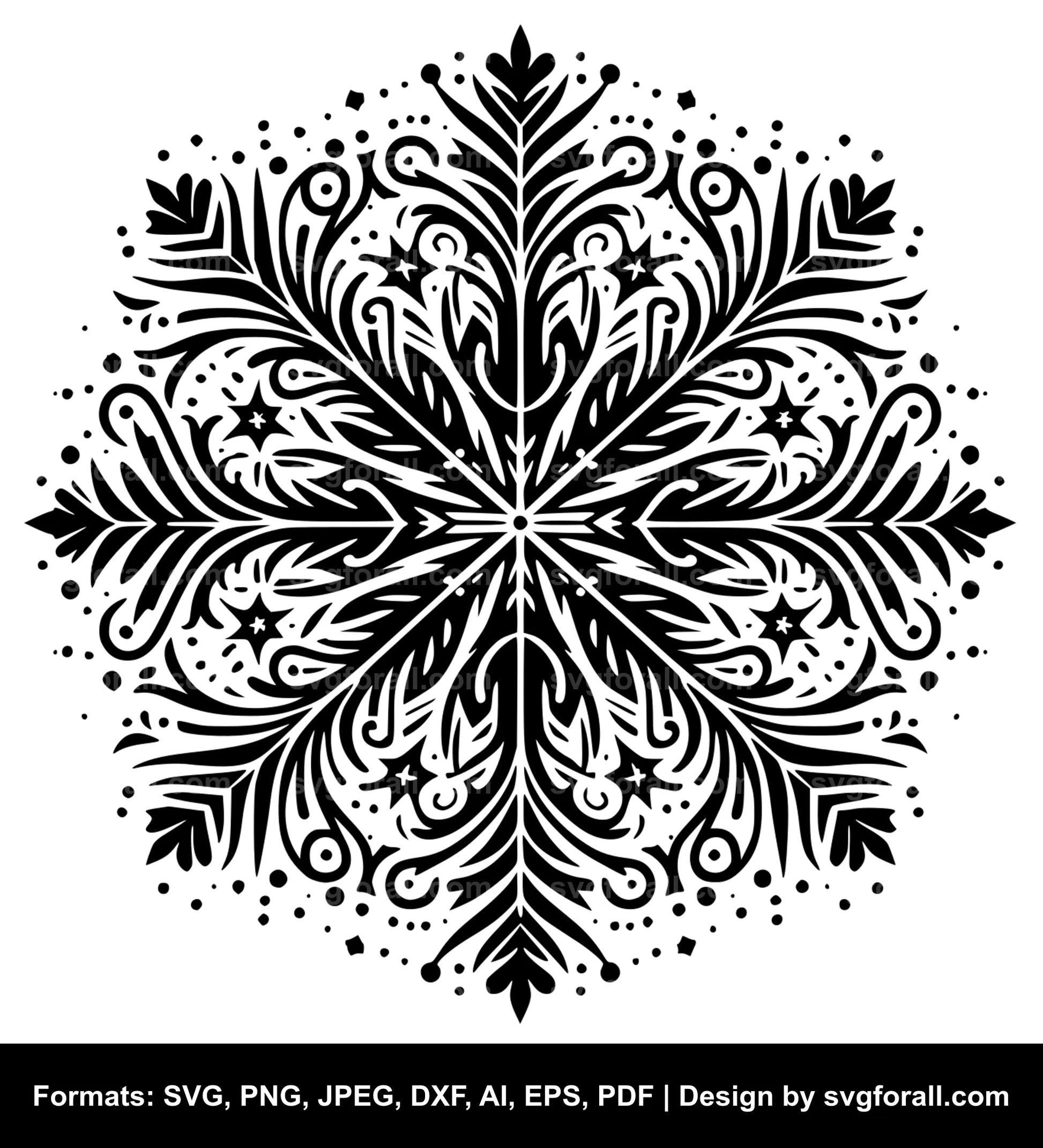 Snowflake Vector SVG