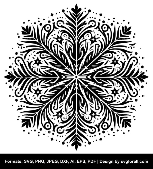 Snowflake Vector SVG