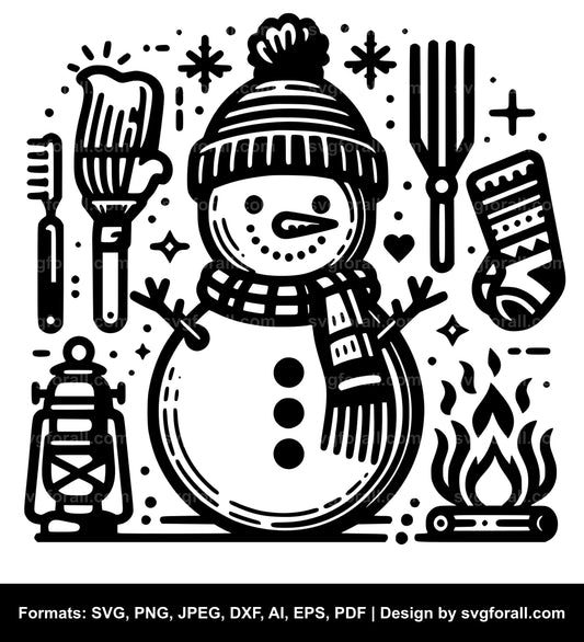 Snowman SVG