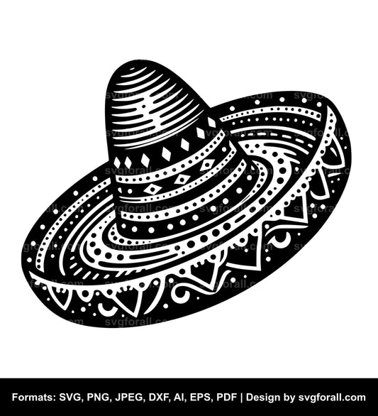 Sombrero Cricut SVG