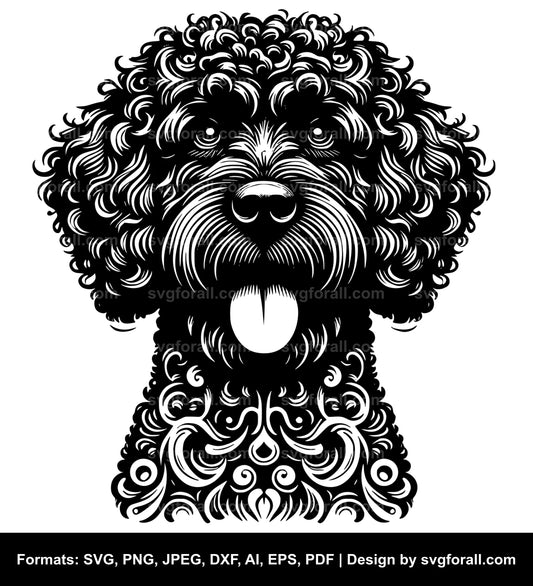 Spanish Water Dog SVG File