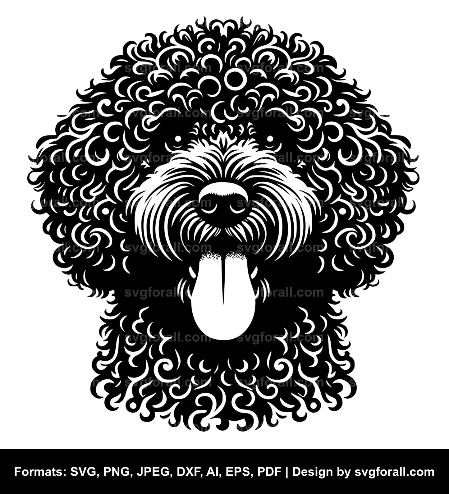 Spanish Water Dog SVG PNG