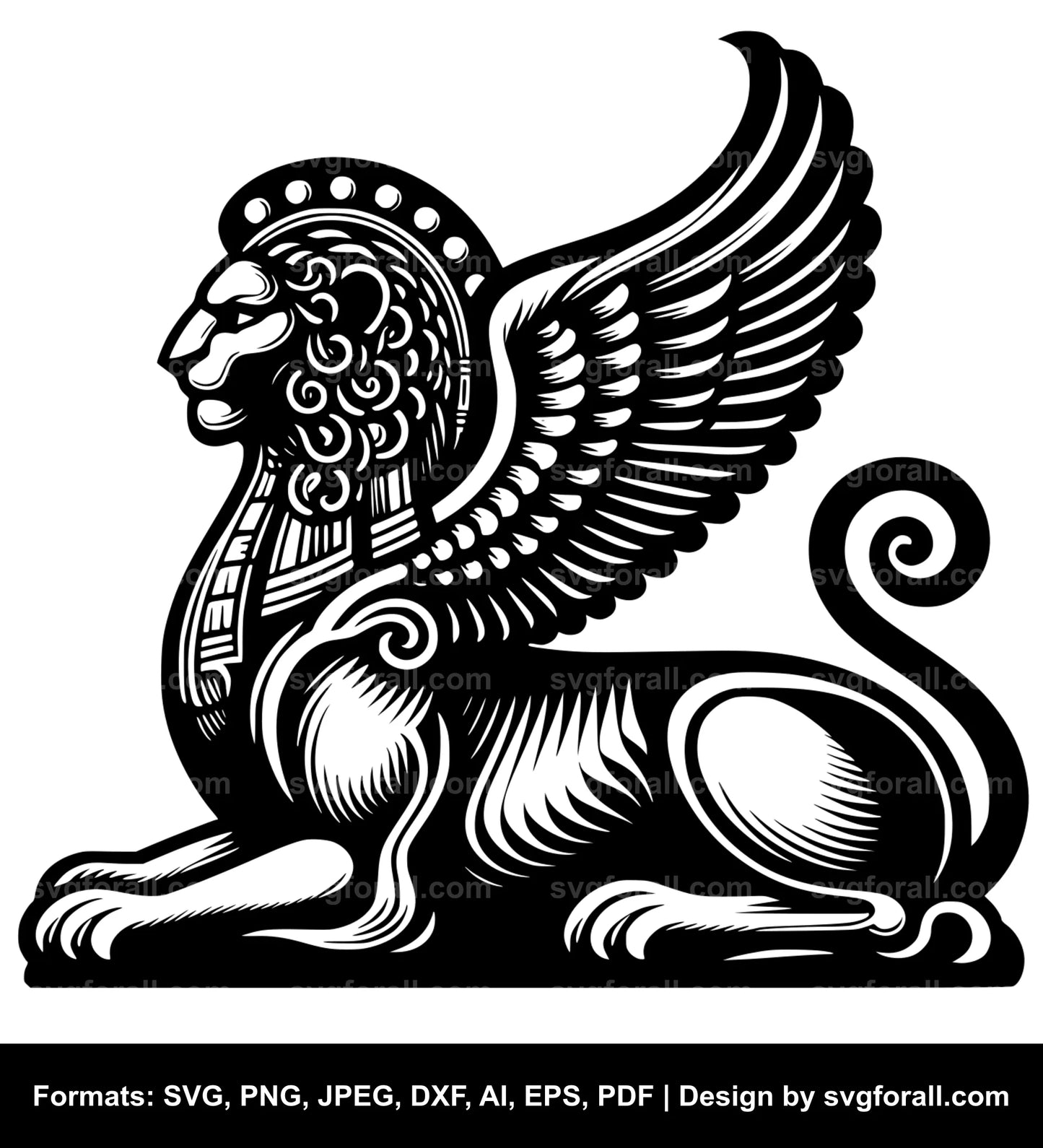 Sphinx Black SVG