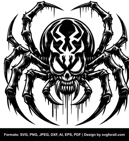 Spider Black SVG